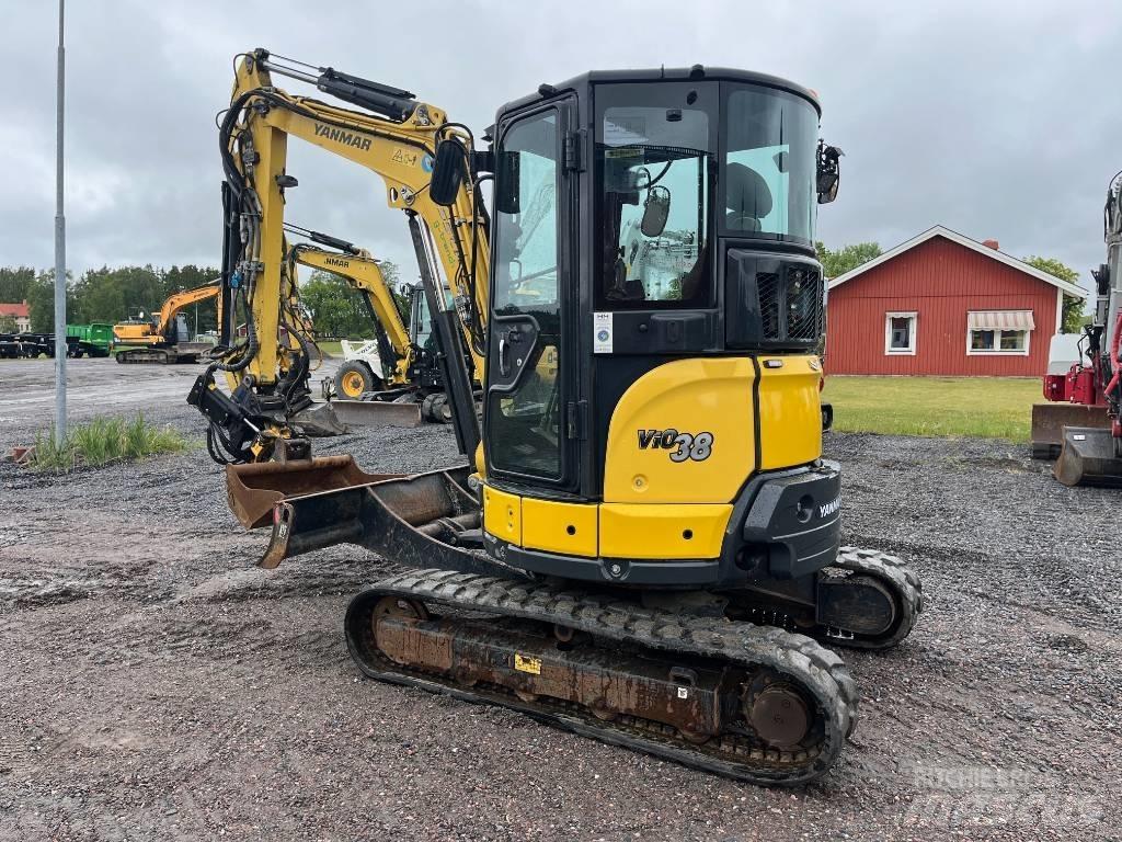 Yanmar Vio 38 حفارات صغيرة أقل من 7 طن (حفارات صغيرة)