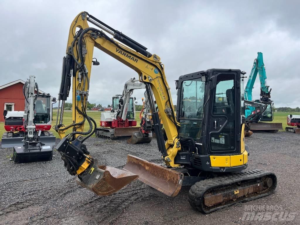 Yanmar Vio 38 حفارات صغيرة أقل من 7 طن (حفارات صغيرة)