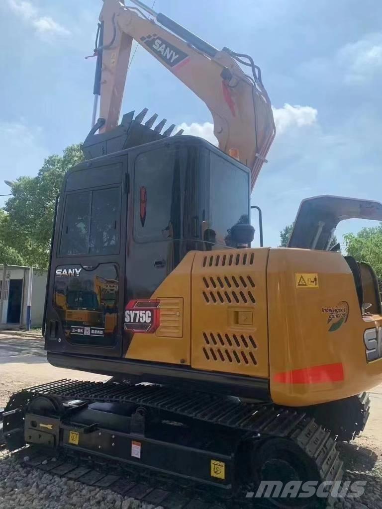 Sany SY75C حفارات وسط 7 طن - 12 طن