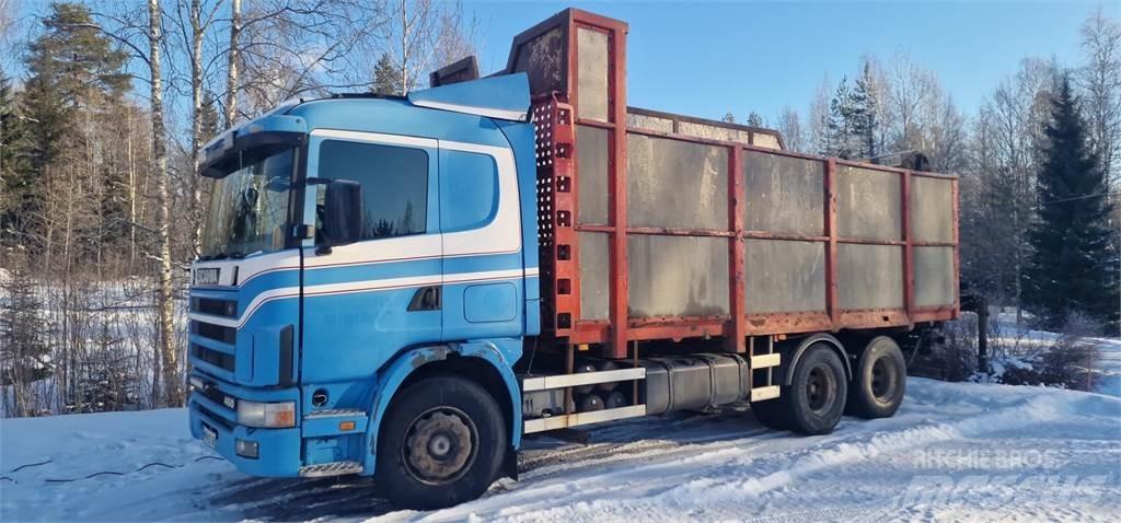 Scania 124 460 شاحنات الرافعات