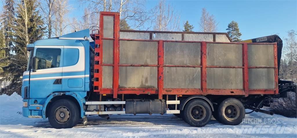 Scania 124 460 شاحنات الرافعات