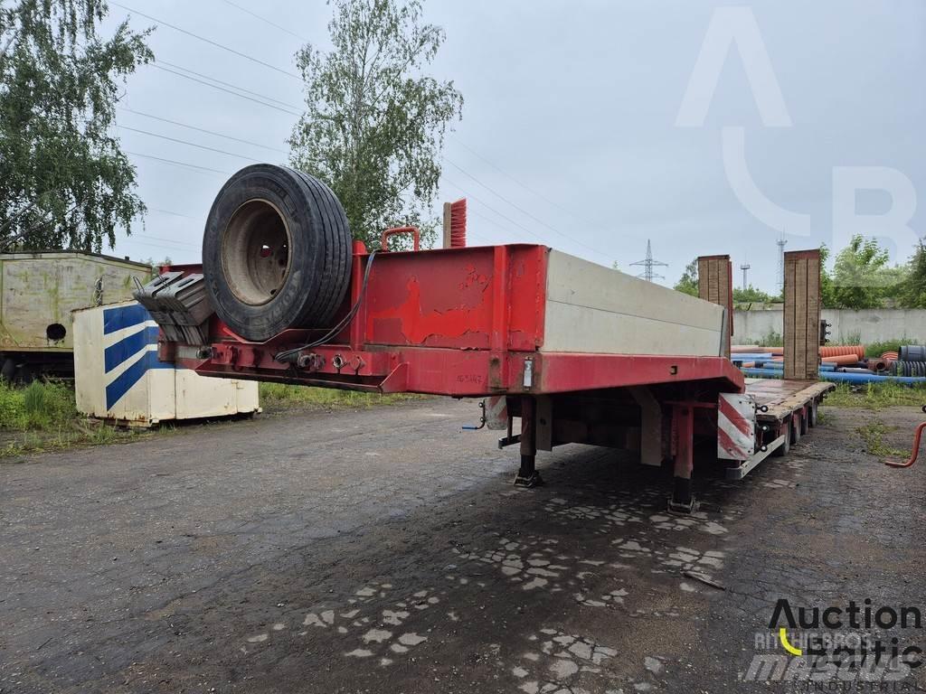 HRD STL M4N نصف مقطورات بباب جانبي