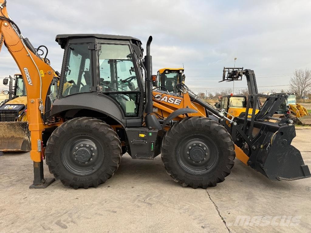 CASE 695 / 218 hours !!! لوادر ذات جرافات عكسية