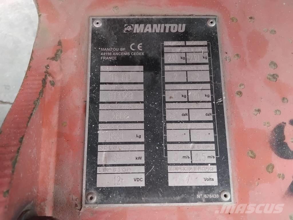 Manitou 180ATJ رافعات سلة مفصلية