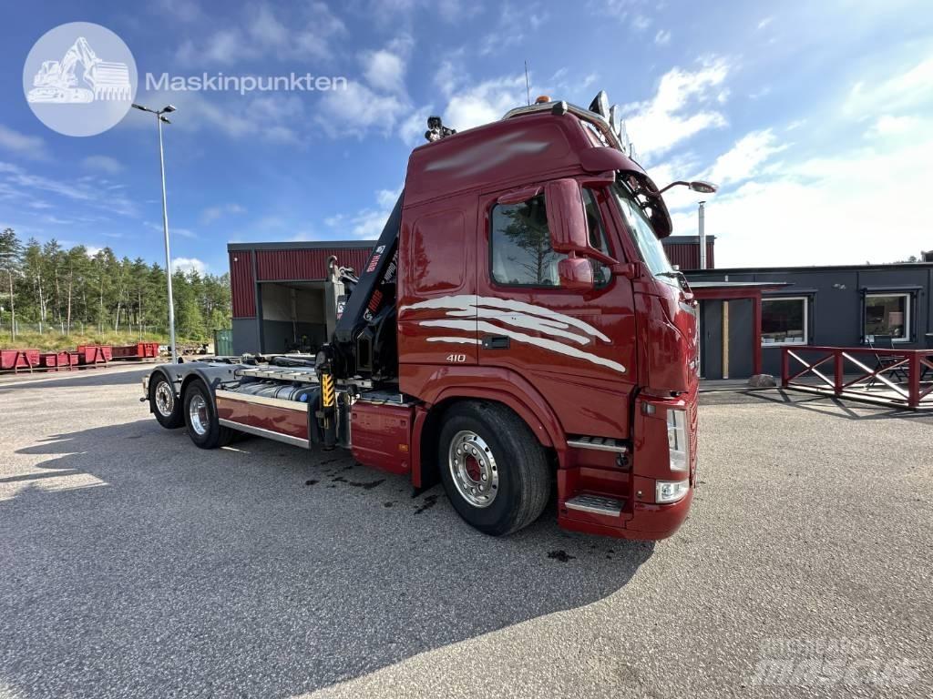 Volvo FM 410 شاحنات الرافعات