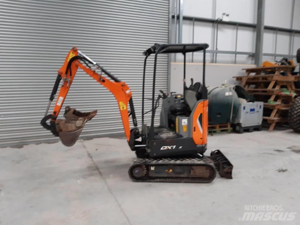 Doosan DX17Z حفارات صغيرة أقل من 7 طن (حفارات صغيرة)