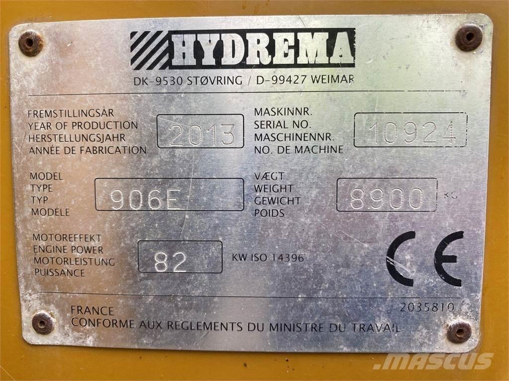 Hydrema 906E لوادر ذات جرافات عكسية