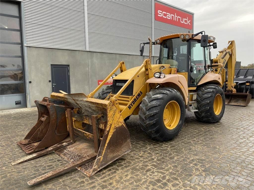 Hydrema 906E لوادر ذات جرافات عكسية