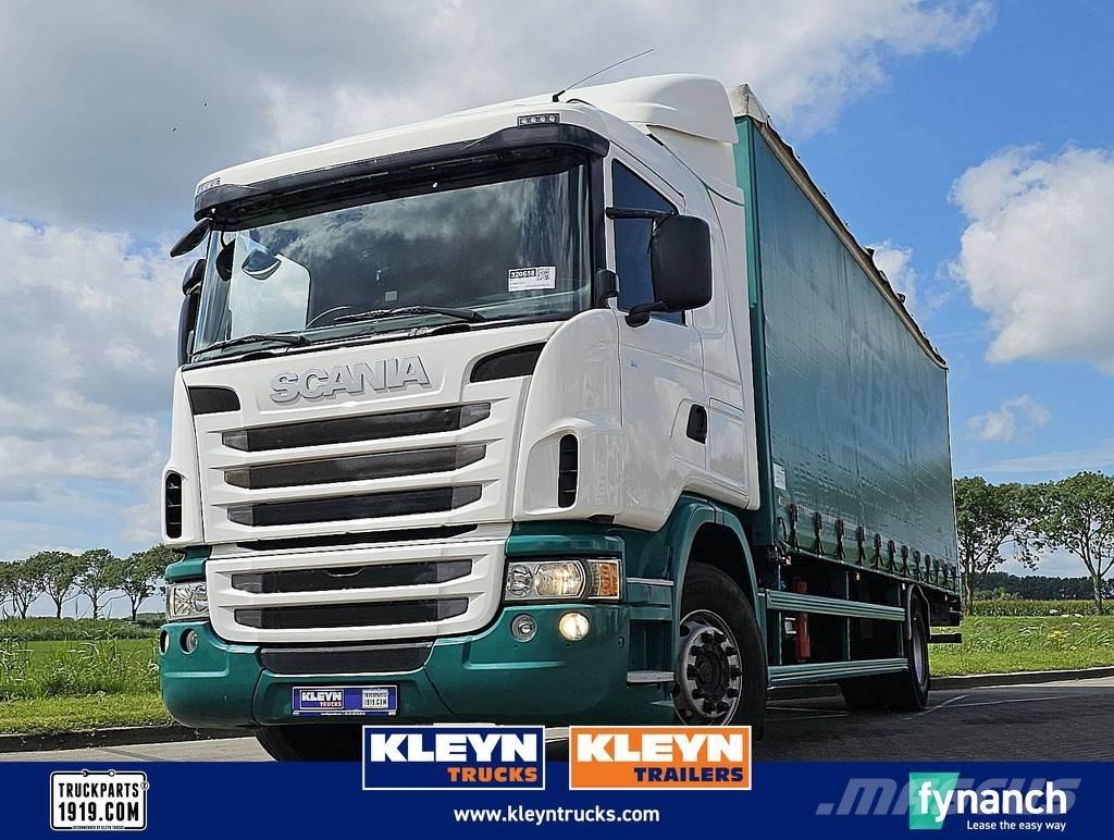 Scania G320 شاحنات بغطاء جانبي