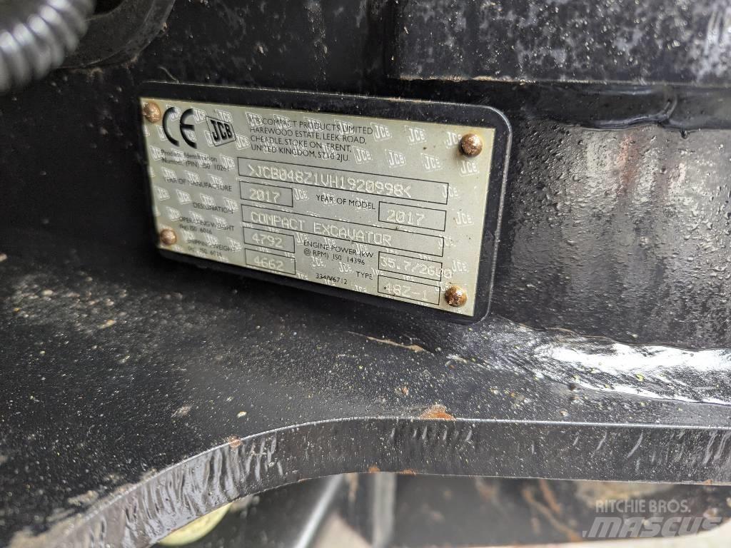 JCB 48 Z-1 حفارات صغيرة أقل من 7 طن (حفارات صغيرة)