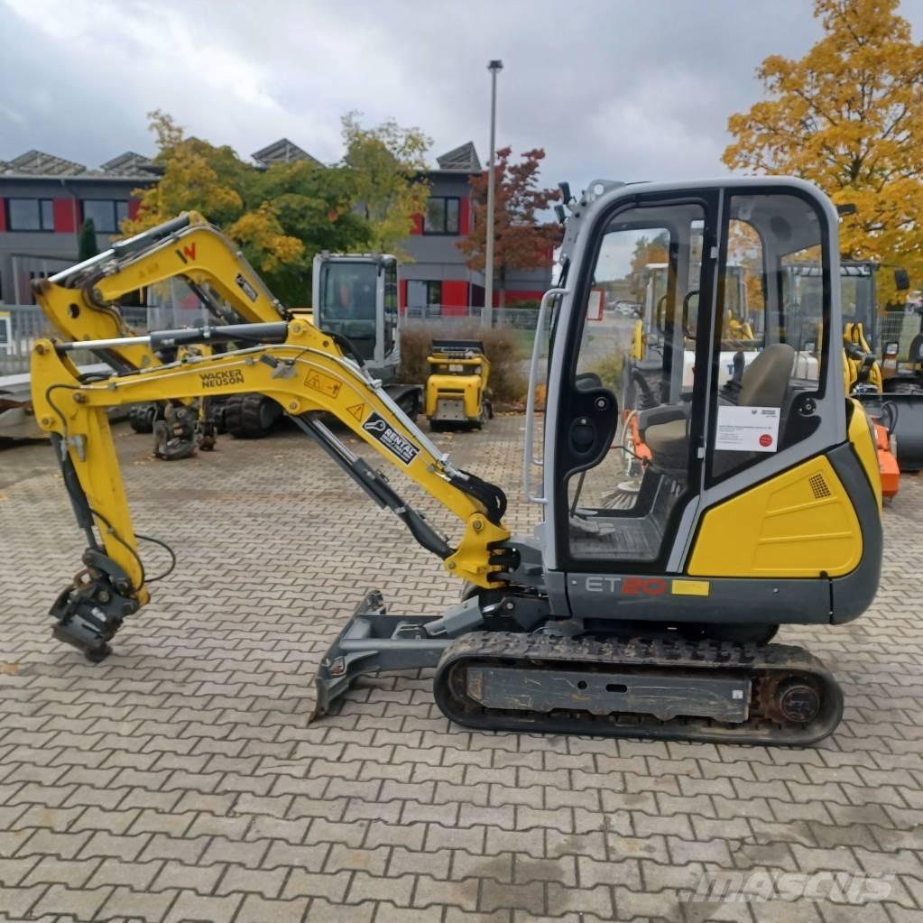 Wacker Neuson ET20 حفارات زحافة