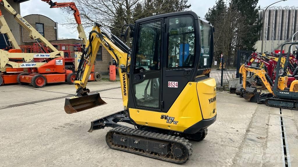 Yanmar SV17 VT حفارات صغيرة أقل من 7 طن (حفارات صغيرة)