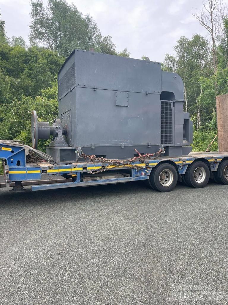  Brush 3100kW Motor قطع غيار المخلفات / إعادة التدوير والمحاجر