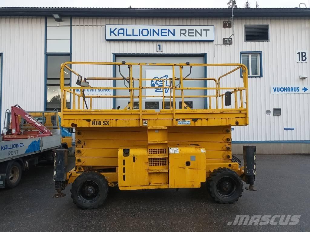 Haulotte H 18 SX رافعات مقصية الشكل