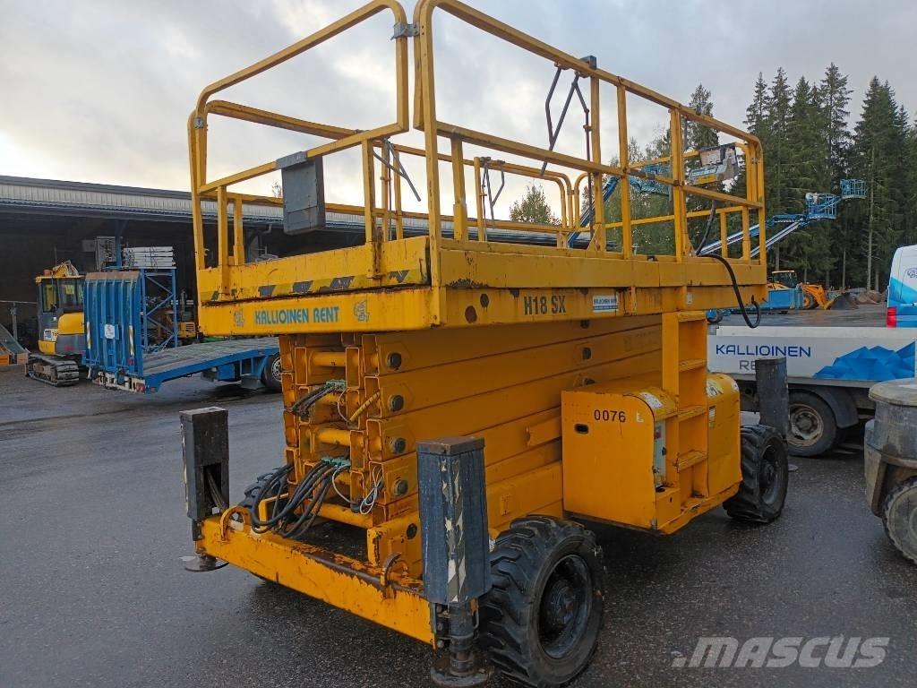 Haulotte H 18 SX رافعات مقصية الشكل