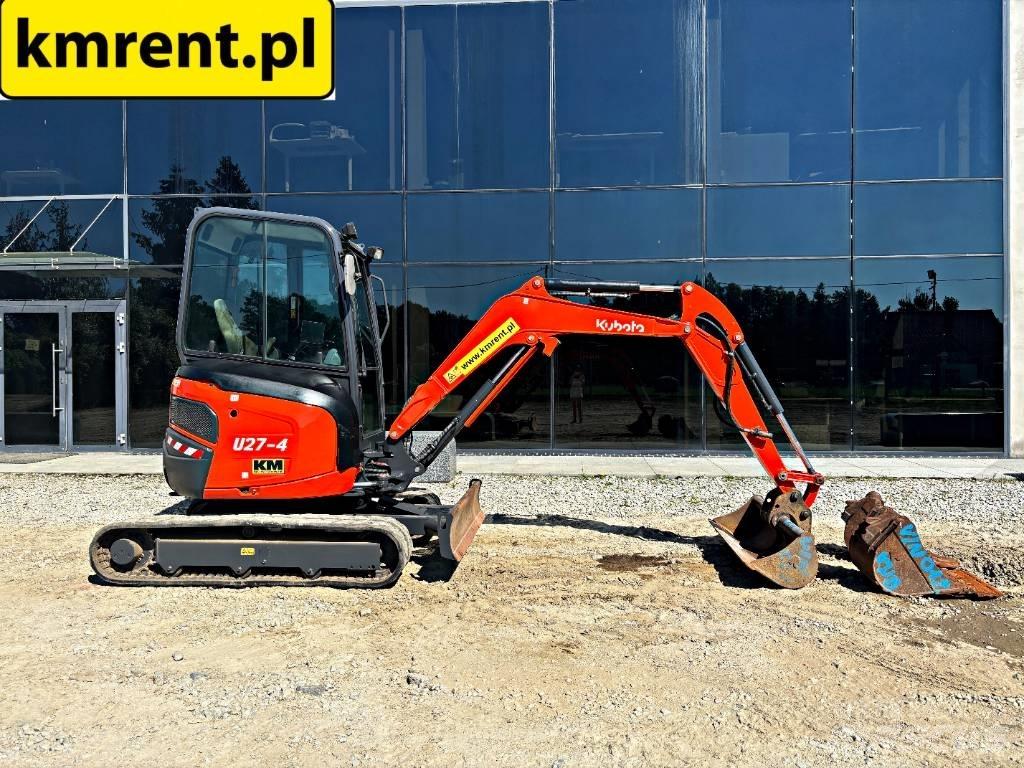 Kubota U 27-4 حفارات صغيرة أقل من 7 طن (حفارات صغيرة)