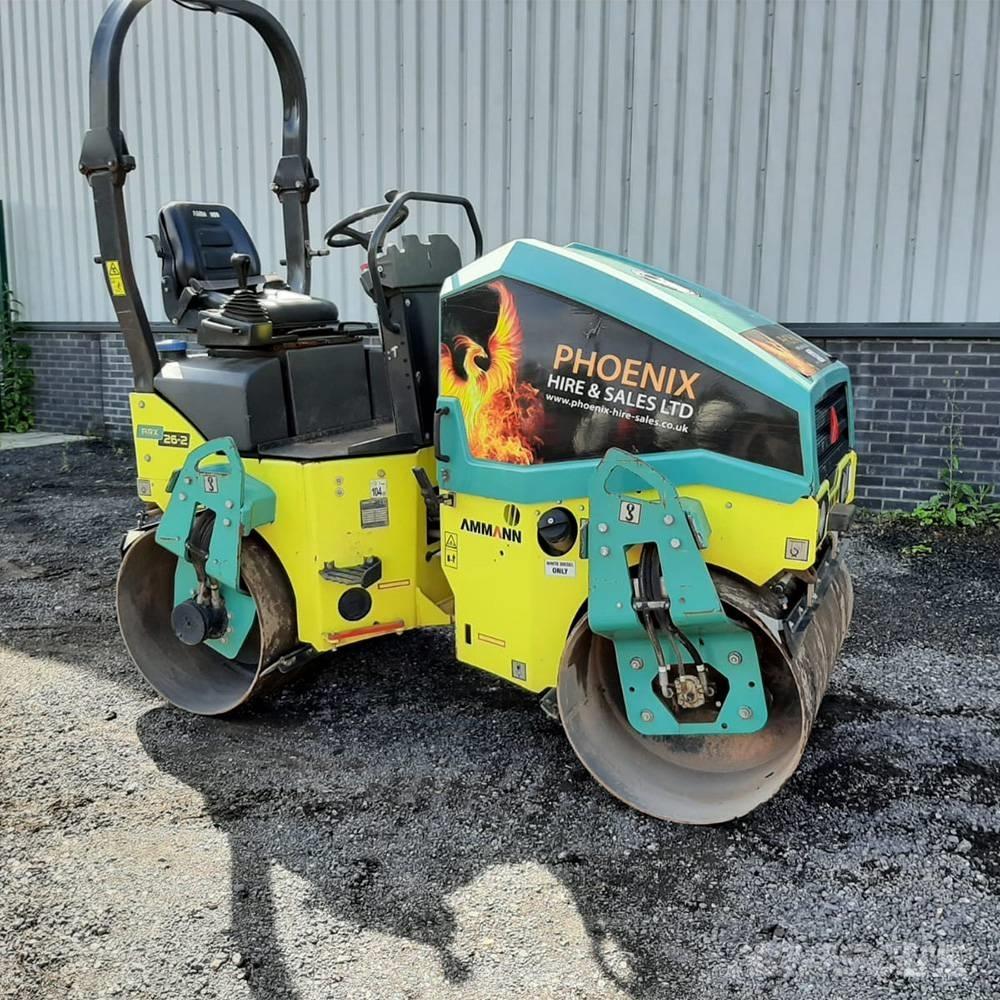 Ammann ARX 26-2 مداحل ثنائية الاسطوانة
