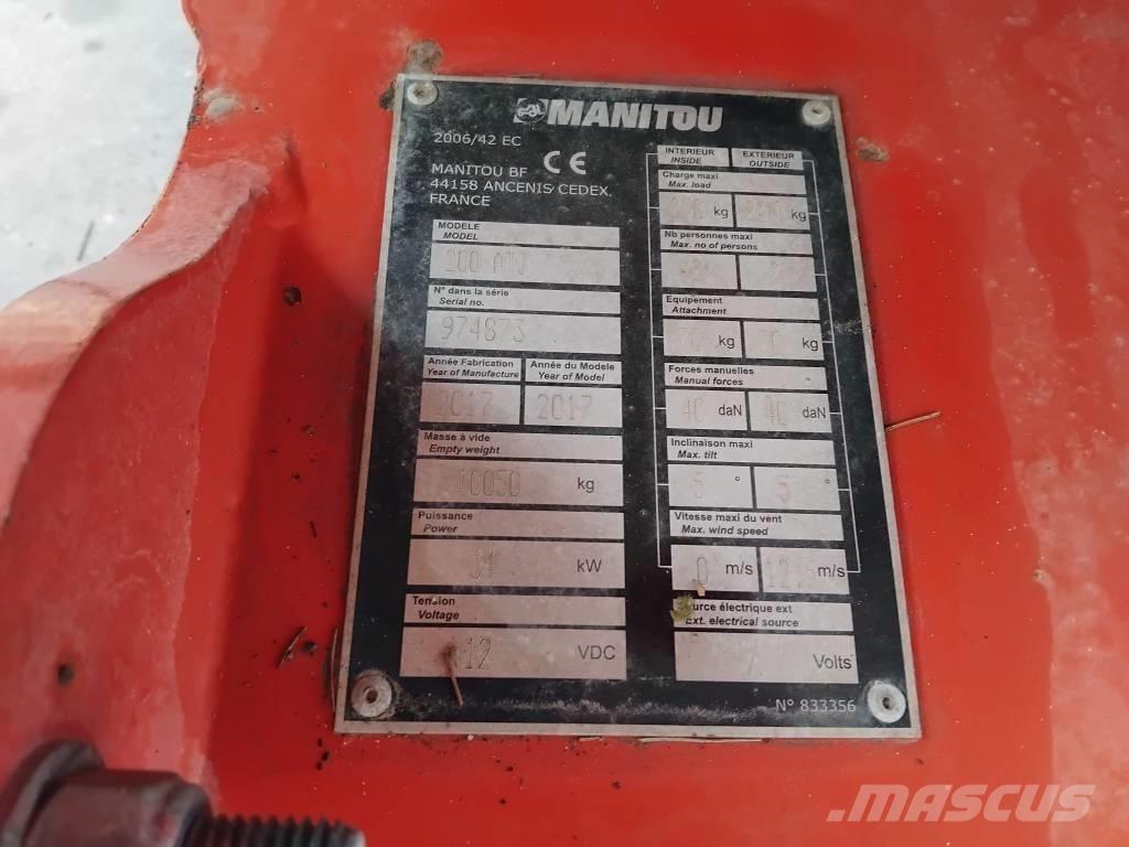 Manitou 200 ATJ رافعات سلة مفصلية