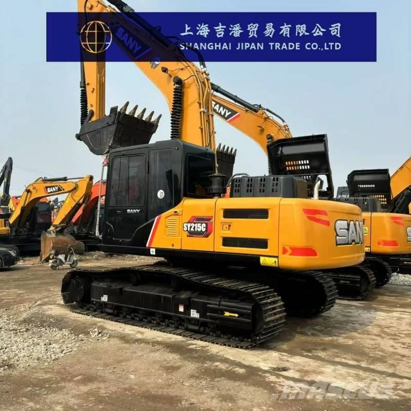Sany SY 215 C حفارات زحافة