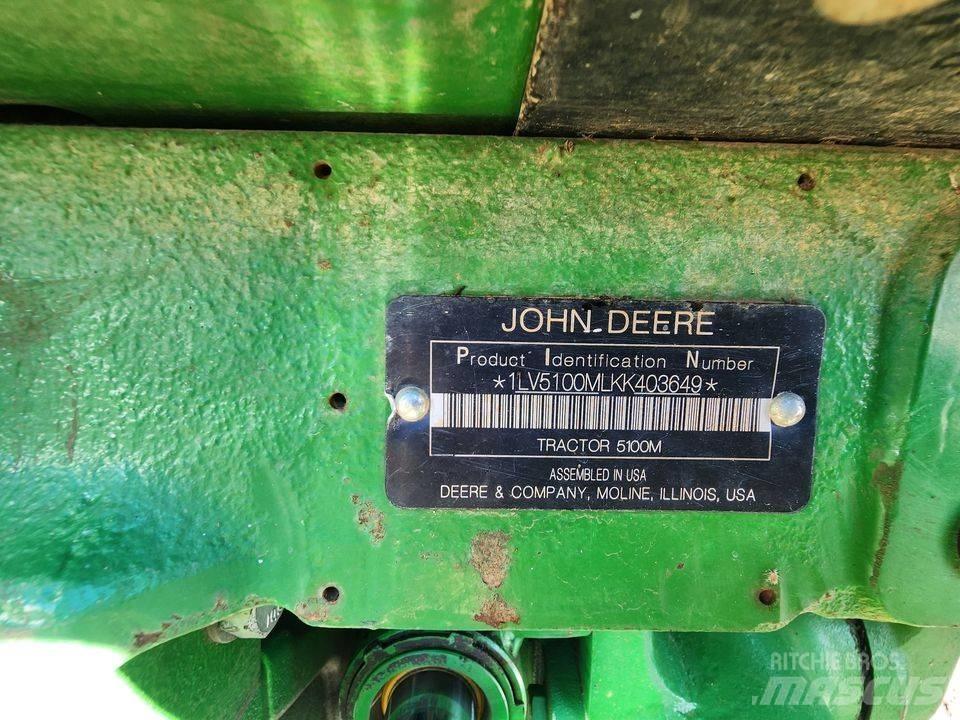 John Deere 5100 M الجرارات