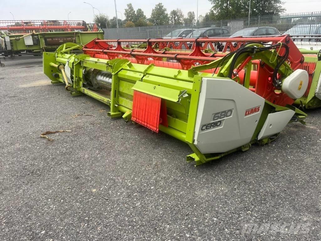 CLAAS CERIO 680 رؤوس الحصادات الدراسات