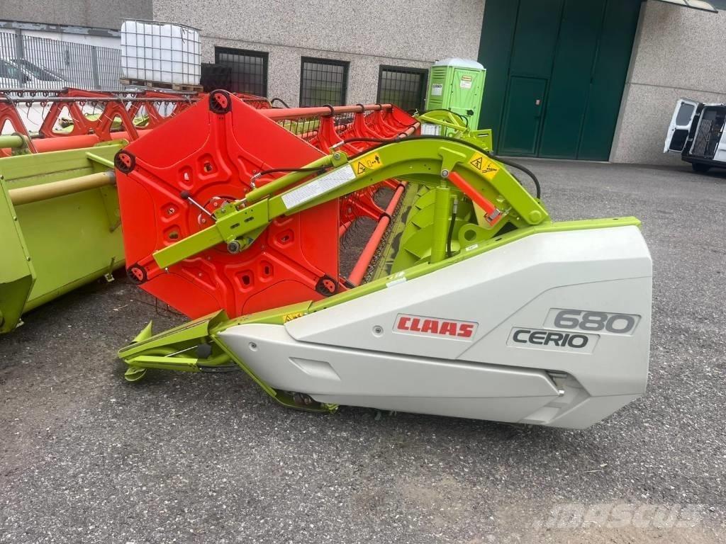 CLAAS CERIO 680 رؤوس الحصادات الدراسات