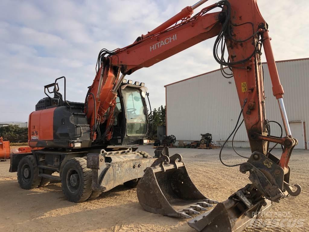 Hitachi ZX145W-6 حفارات بعجل