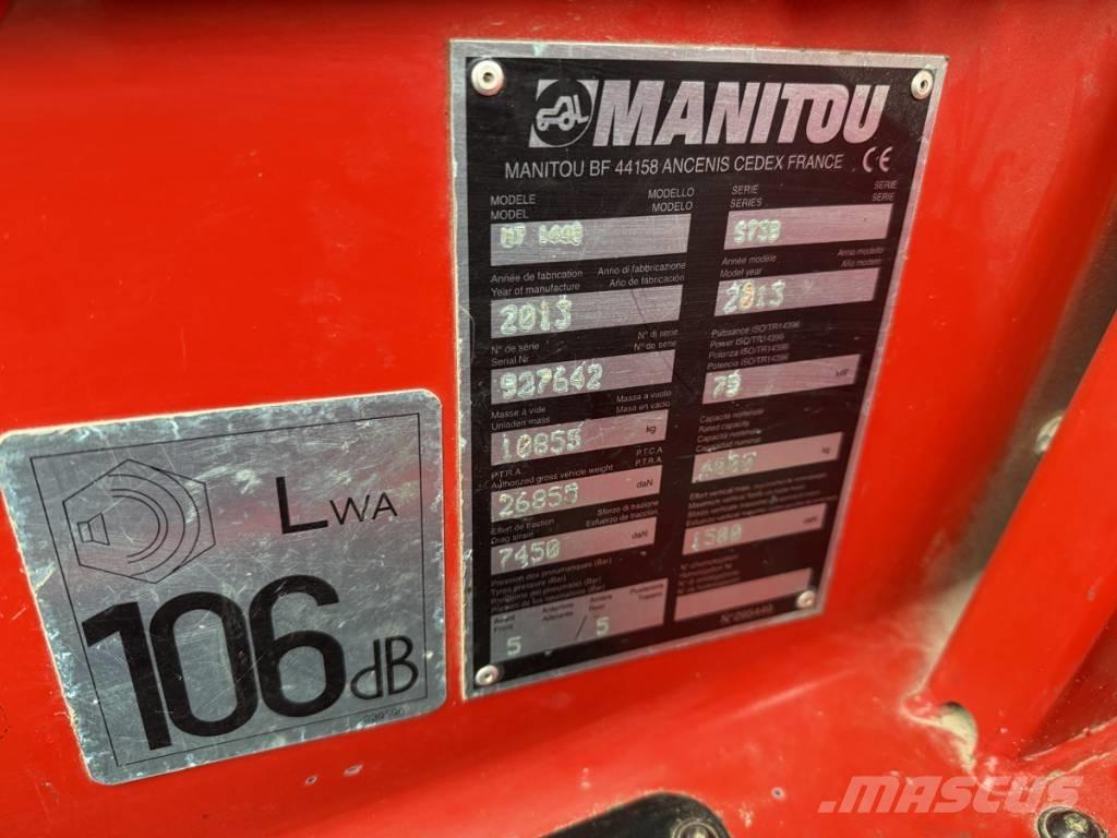 Manitou MT 1440 مناولات متداخلة