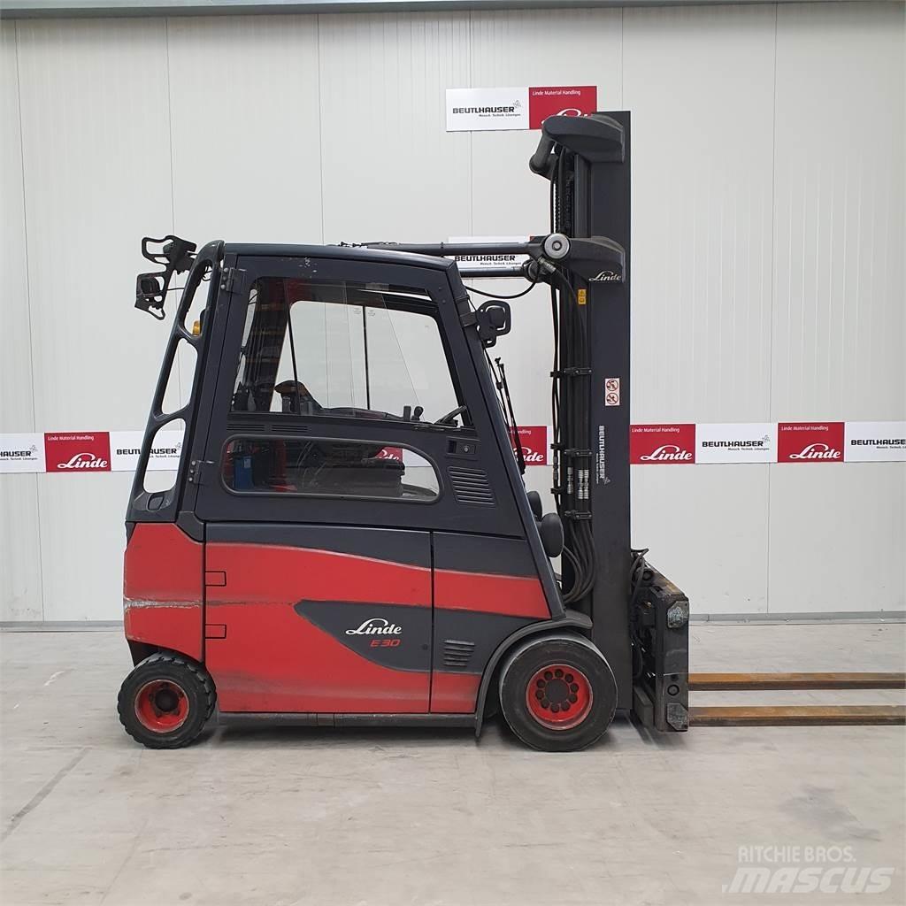 Linde E30/600HL شاحنات ذات رافعات شوكية تعمل بالكهرباء