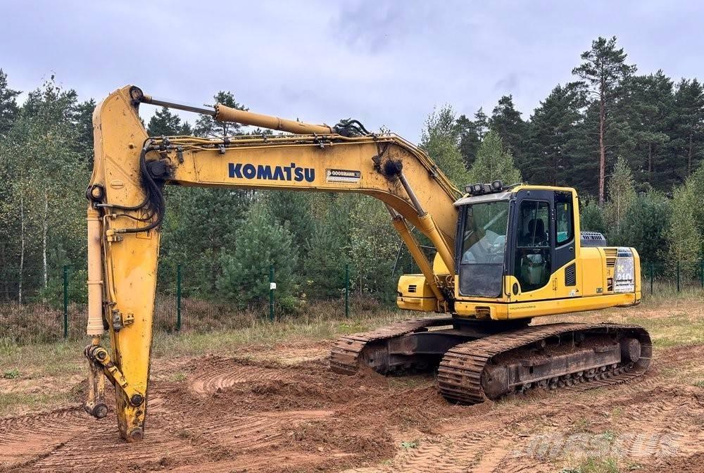 Komatsu PC 210 LC حفارات زحافة