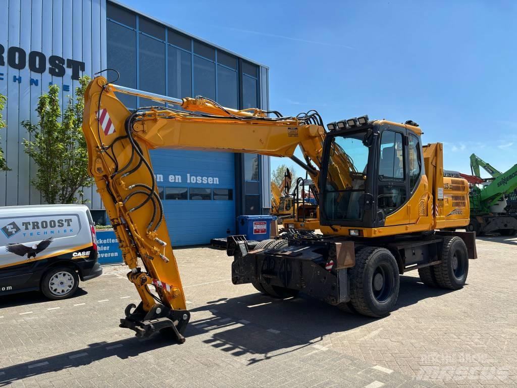 Doosan DX 160 W-3 حفارات بعجل