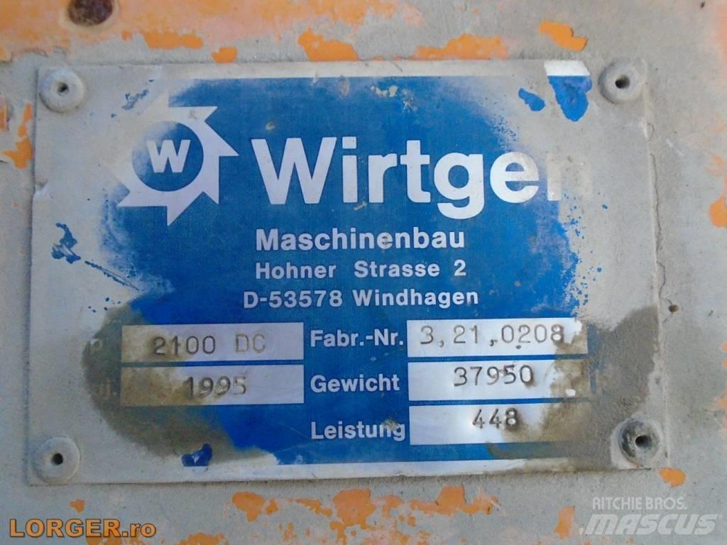 Wirtgen 2100DC ماكينات الكشط البارد للأسفلت