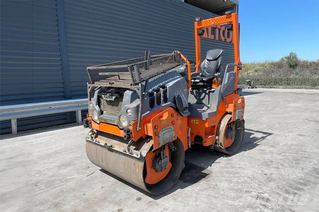 Hamm HD 12 VV مداحل ثنائية الاسطوانة