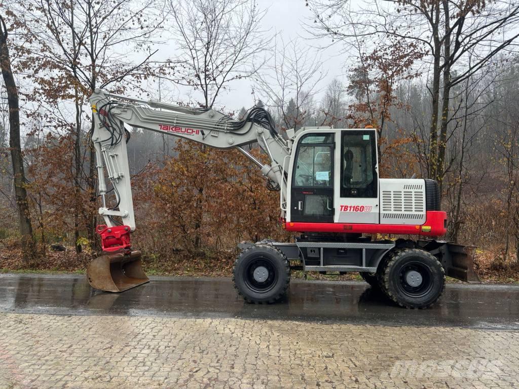 Takeuchi TB 1160 W حفارات بعجل