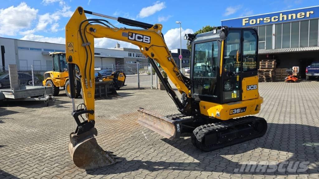 JCB 36C-1 حفارات صغيرة أقل من 7 طن (حفارات صغيرة)