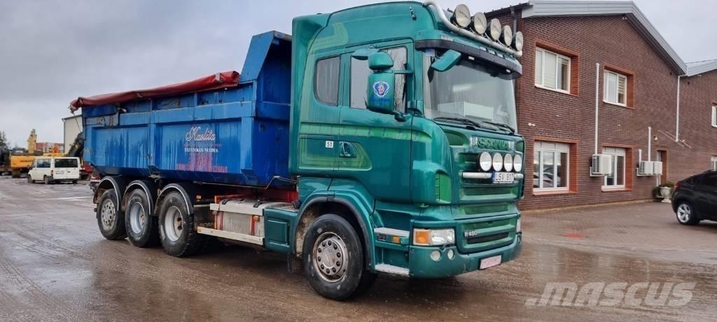 Scania R 480 شاحنات لوادر