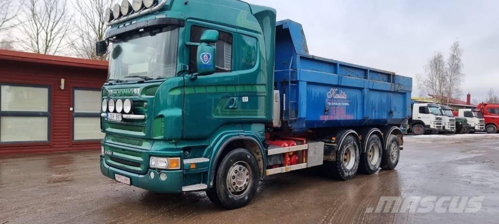 Scania R 480 شاحنات لوادر