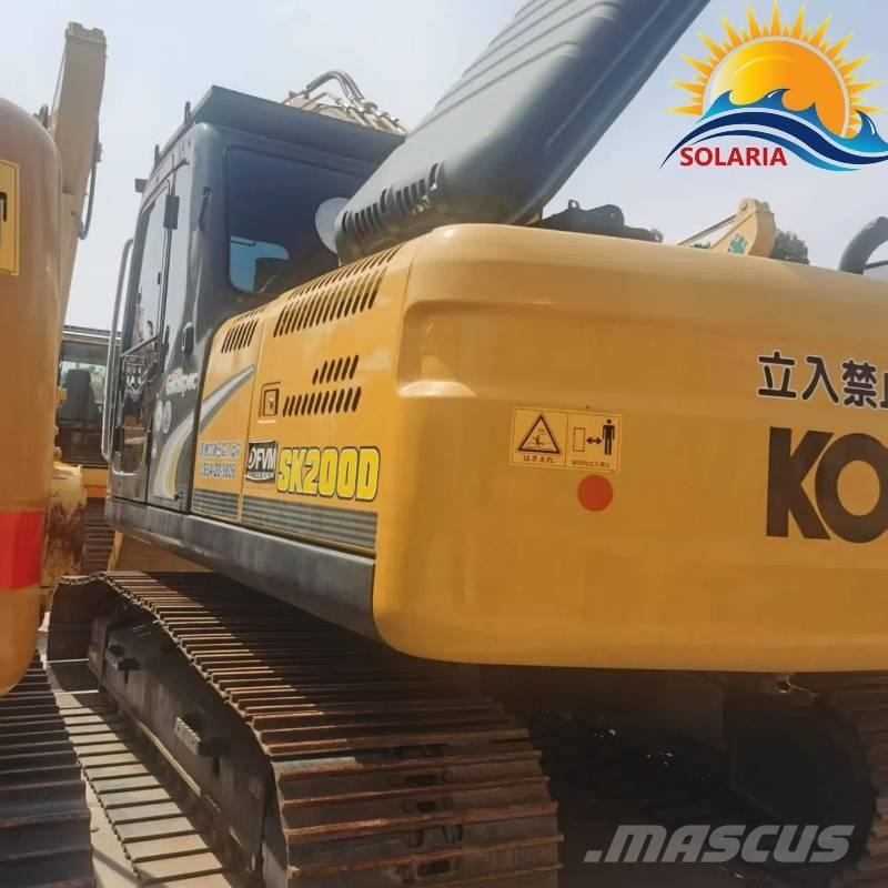 Kobelco SK 200 حفارات زحافة