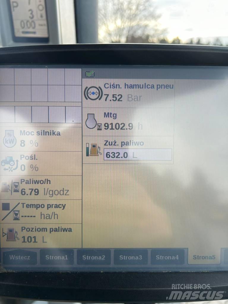 New Holland T 8.350 الجرارات