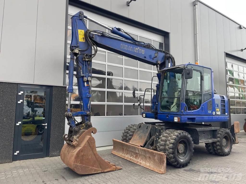 Komatsu PW148-8 حفارات بعجل