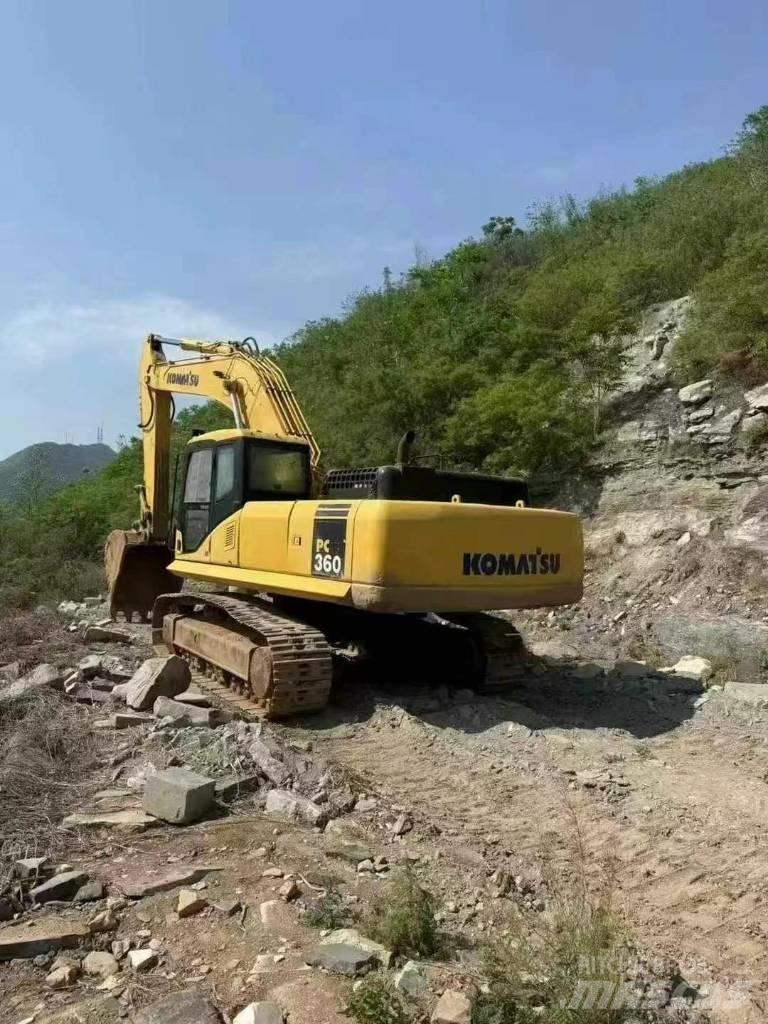 Komatsu pc360 حفارات زحافة