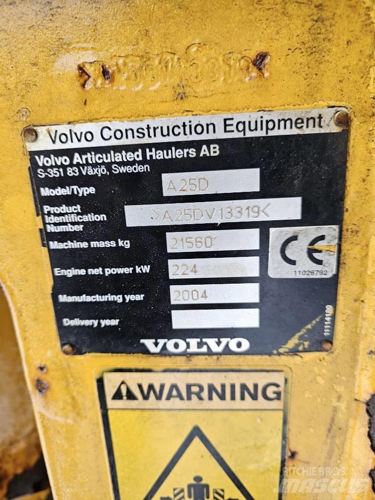 Volvo A25D / a30, a35 ساحبات مفصلية