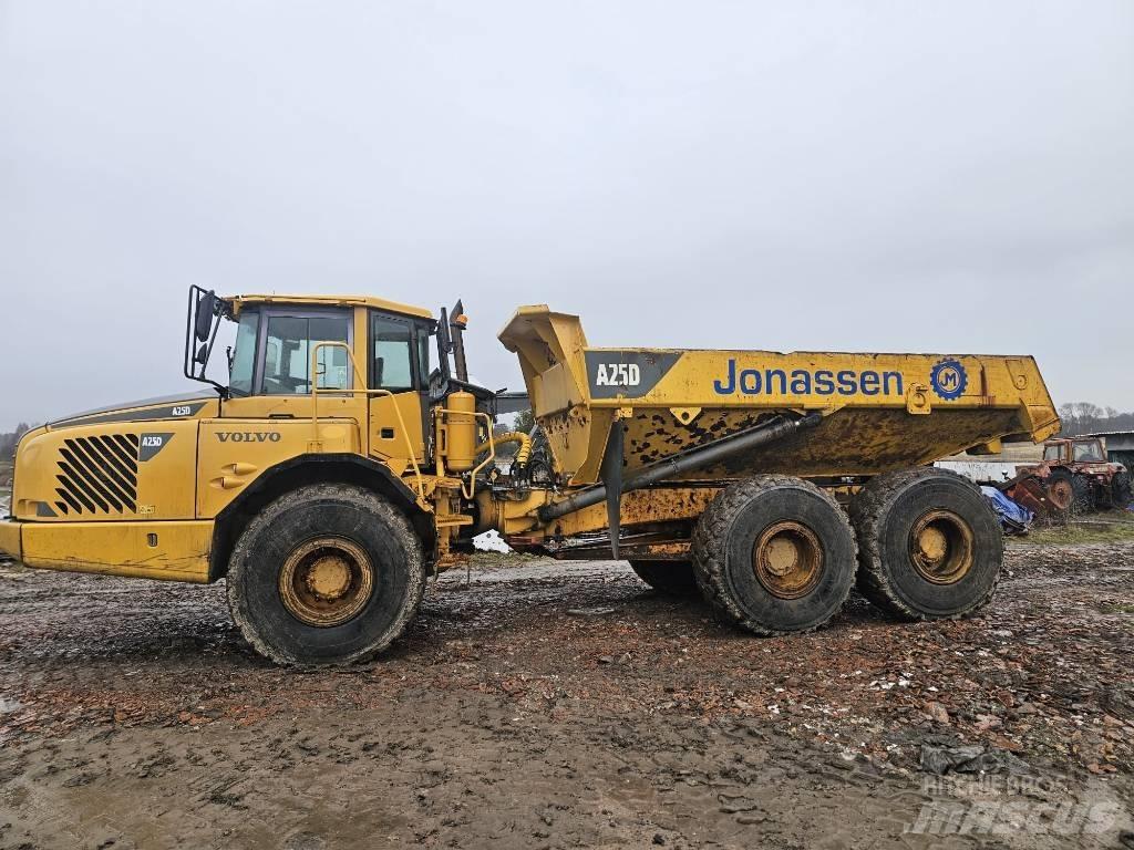 Volvo A25D / a30, a35 ساحبات مفصلية