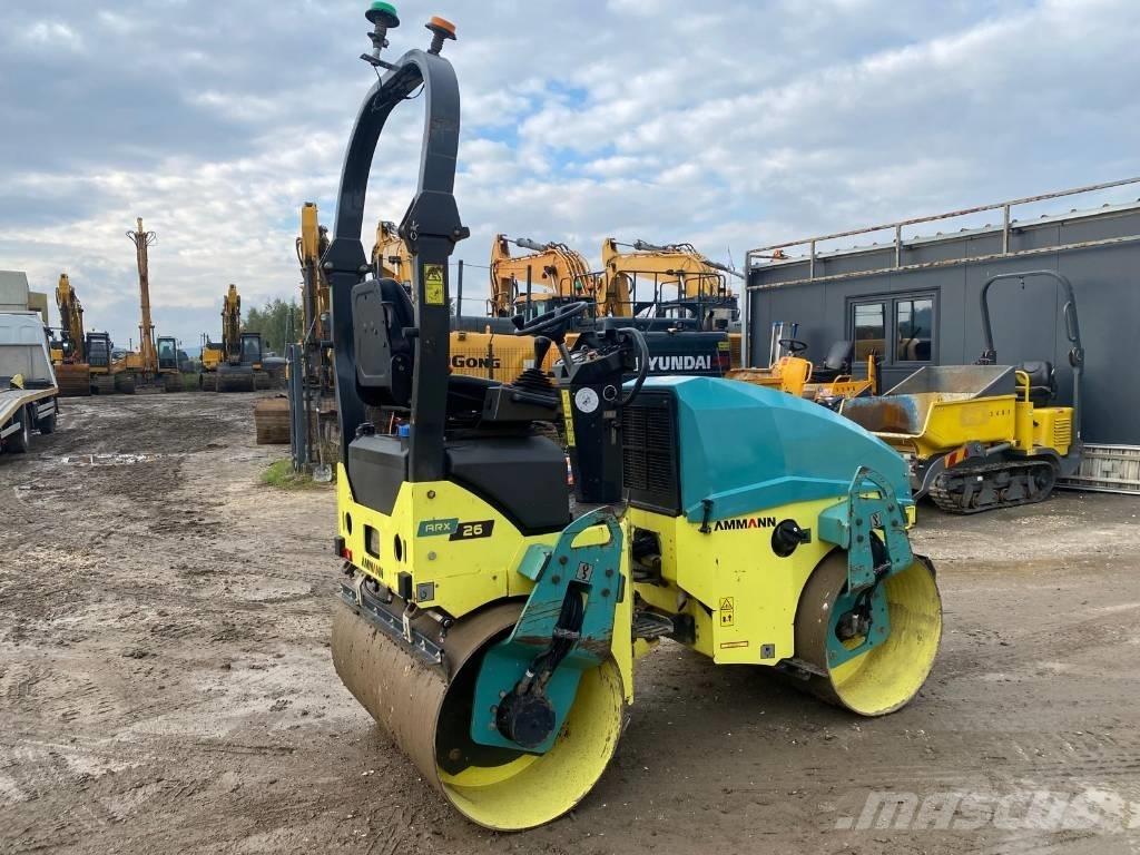 Ammann ARX 26 مداحل ثنائية الاسطوانة