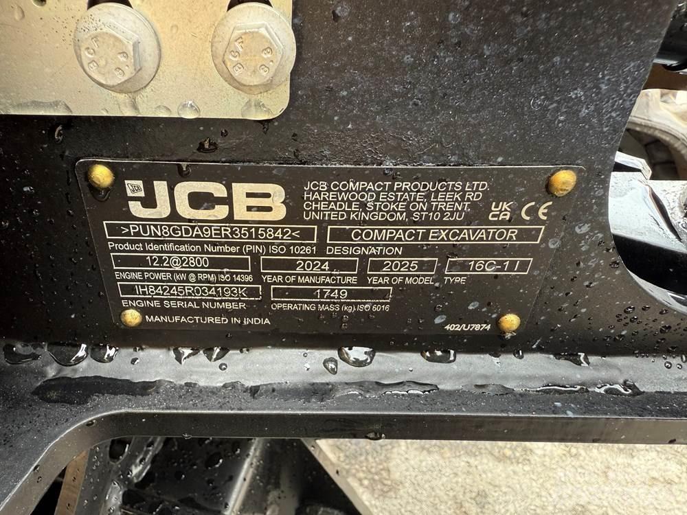 JCB 16C-1 حفارات صغيرة أقل من 7 طن (حفارات صغيرة)