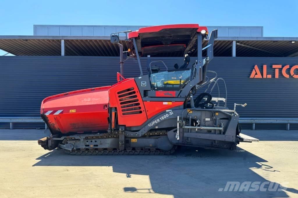 Vögele SUPER 1800-3I معدات السفلتة