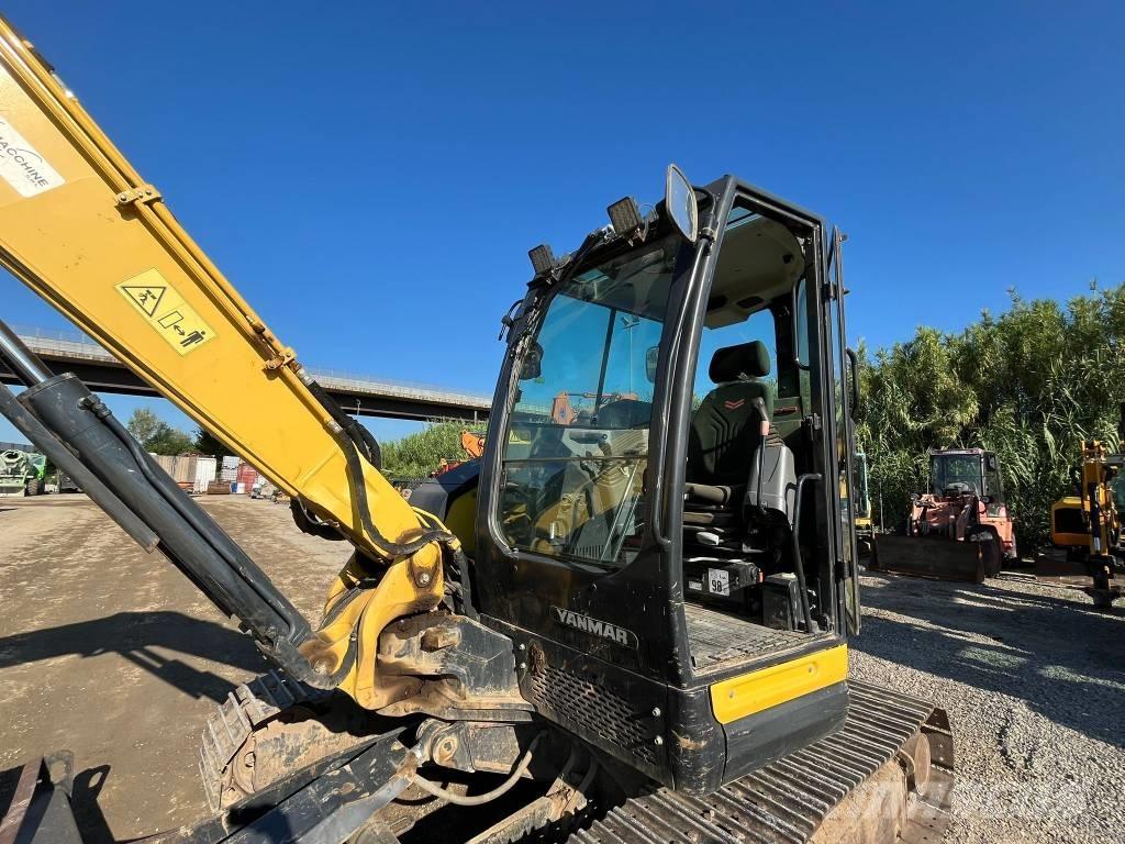 Yanmar Vio 80-1A حفارات زحافة