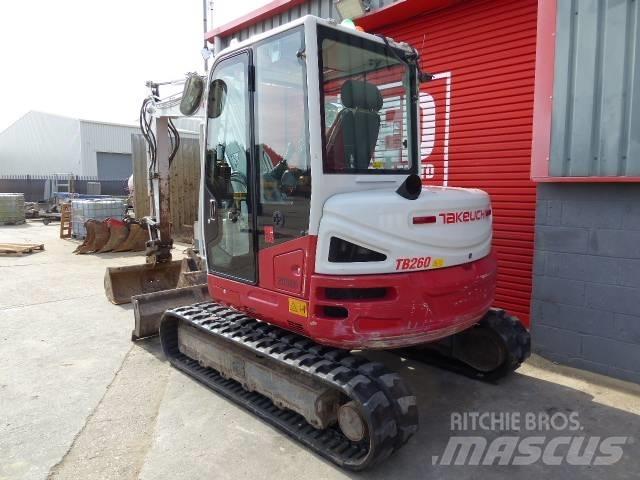 Takeuchi TB 260 حفارات صغيرة أقل من 7 طن (حفارات صغيرة)