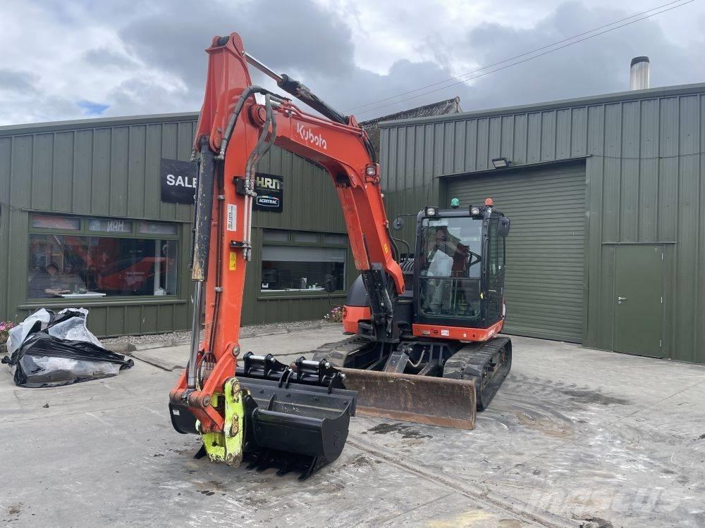 Kubota KX 080-4 حفارات وسط 7 طن - 12 طن