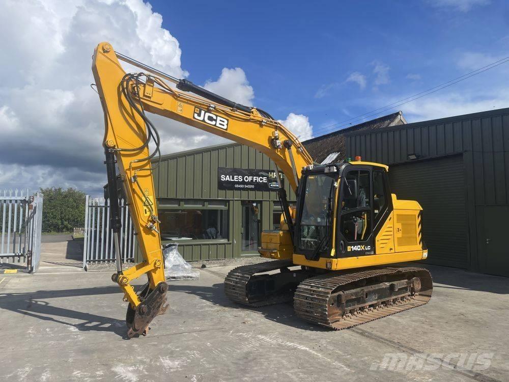 JCB 140 X LC حفارات زحافة